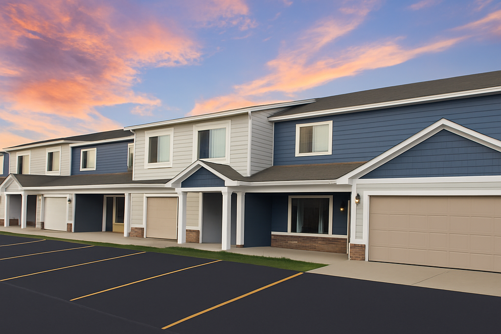 Apartment interior at City's Edge